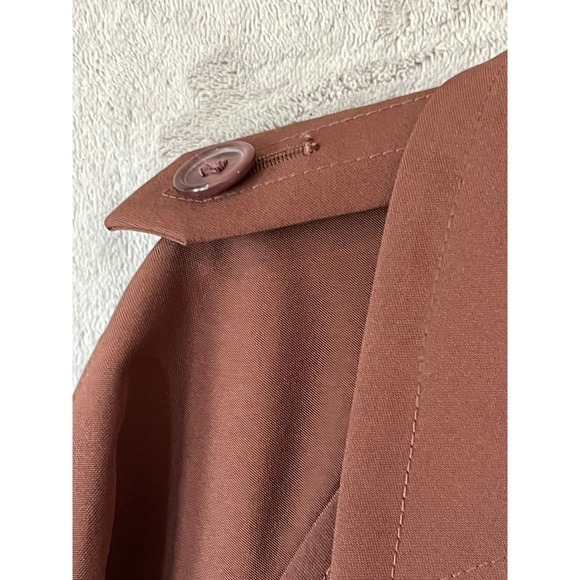 Misty Harbor Women's Any Weather Trench Coat‎ 14 R Vintage Textured - Picture 4 of 14